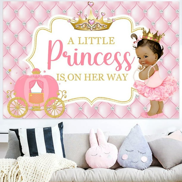 Princess Baby Shower Decorations Girl, A Little Princess Is On Her