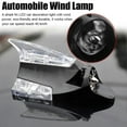 thumbnail image 2 of Wmool LED Lights Car Truck Wind Power Shark Fin Roof Antenna Aerial E Lamp 9CJ7, 2 of 9