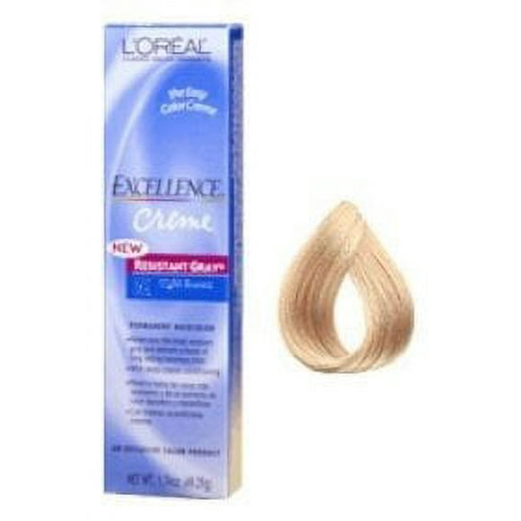 L’OREAL Technique Excellence Crème Gray Coverage No. 9 1/2 .1 Extra Light Ash Blonde 1.7 oz/49.29 g