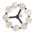 thumbnail image 4 of Anillos de platillos Hi-Hat Anillos Ching Anillos de platillos Pandereta Anillos Ching Kit de batería Strike Anillos de platillos de cobre, 4 of 8