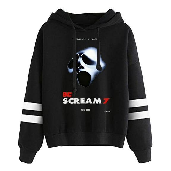 Scream 7 2025 Hoodie Unisex Fashion Casual Long Sleeve Sweatshirt
