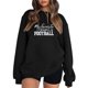 thumbnail image 1 of Gibobby Casual Sudadera para Mujer Sudaderas Camisa de Cuello Redondo Sólido de Manga Larga para Mujeres(Negro,G), 1 of 3