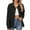 Black, variant on Women Shirts Clearance Women's Blended Shirt Womens Casual Cropped Corduroy Jackets Button Down Long Sleeve Shirts Jacket With Pockets