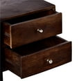 thumbnail image 3 of Spitiko Homes Modern Writing Desk Wood & Metal in Walnut, 3 of 5