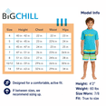 thumbnail image 6 of Big Chill Boys' Rash Guard Set - UPF 50+ Short Sleeve Swim Shirt and Bathing Suit Trunks - Swimwear Set for Boys (4-14), 6 of 7