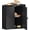 Black, variant on Corner Bread Box for Kitchen Counter Double Layer Bamboo Bread Storage Container Large Capacity Bread Storage Bin Farmhouse Breadbox Organizer (Antique Black)