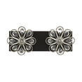 thumbnail image 2 of Poppy 2-Light Bathroom Vanity Light in Matte Black with Satin Nickel Accents, 2 of 5