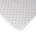 thumbnail image 3 of Pardon My Fro Shanell White Printed Non-Slip Microfiber Bath Mat, 30" x 20", 1 Piece, 3 of 5