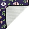 thumbnail image 4 of FREEAM Bohemian Flowers Purple Doormats Bathroom Floor Mat Lightweight Non-Slip Area Rugs Entrance Front Door Rug for Outdoor Garden Kitchen Bedroom 23.6" x 15.7", 4 of 7