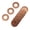 Round gasket, variant on Car Dents Pulling Straight Washer Spots Welding Shims Consumables Sheet for Automotive Bodywork Easy to Use Repair Disks