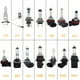 thumbnail image 1 of Bombilla halógena para faros delanteros de coche, luz blanca cálida de 12 V, H1/H3/H4/H7/H8/H11, lámpara de cuarzo para coche, 1 of 1