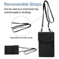 thumbnail image 4 of Bolso tipo cartera para teléfono móvil tipo bandolera con correa para el hombro, 4 of 6