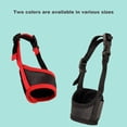 thumbnail image 6 of SPRING PARK Dog Muzzle, Anti-Biting Barking Pet Muzzles Adjustable Dog Breathable Muzzle Mouth Cover for Small Medium Large Dog, 6 of 7