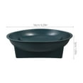 thumbnail image 2 of OATIPHO 6Pcs Plastic Planter Floral Bowls Green Round Tabletop Decor Gardening Supplies, 2 of 8