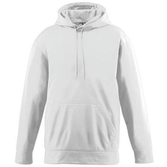 5505A Wicking Fleece Hooded Sweat Shirt - White, 2X