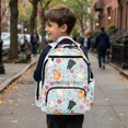 thumbnail image 4 of Aplkyhs Backpack for Students 12-18 Durable 17 Inch School Bookbag for Middle High School Teens Outdoor Cute Cat Flower, 4 of 7