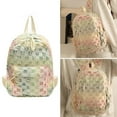 thumbnail image 2 of ZPAQI Women Japanese Style School Bag Large Capacity Colorful Ripped Denims Backpack, 2 of 21