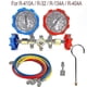 thumbnail image 3 of R410a 3 Way Ac Diagnostic Manifold Gauge Set For Freon Charging Fits R32 R410a R-404a R-134a Refrigeration Manifold Gauge Air, 3 of 5