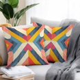 thumbnail image 3 of Outdoor Pillow Cover Simple Style Set of 2 Waterproof Throw Pillowcases Abstract Art Decorative Patio Furniture Pillows for Couch Garden Indoor & Outdoor Use, 3 of 9