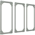 thumbnail image 2 of Ekena Millwork 31"W x 62"H Pompeii Panel Moulding Kit (Triple Panel), 2 of 10