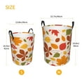 thumbnail image 3 of ZICANCN Laundry Basket Organizer, Autumn Season Leaves Collapsible Hamper for Bathroom Bedroom Laundry Room, Medium Size, 3 of 7