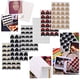 thumbnail image 4 of Moyic 5Sheets Foto Esquinas Autoadhesivo Pegatinas, Foto Montaje Papel Esquina Decoración del hogar negro Moyic JJ22858-01, 4 of 6