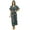 Black, variant on Bimba Women Long Polyester Kaftan Night Wear Classic Caftan Beach Coverup Dress