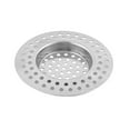 thumbnail image 5 of Uxcell Bathroom Metal Sink Drain Strainer Mesh Filter Basket Silver Tone, 5 of 5