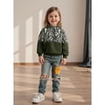 thumbnail image 4 of Miaouyo Kid Baby Boy Fall Sweatshirt Hoodies Camouflage Half Zip-up Long Sleeve Hooded Sweatshirt, 4 of 9
