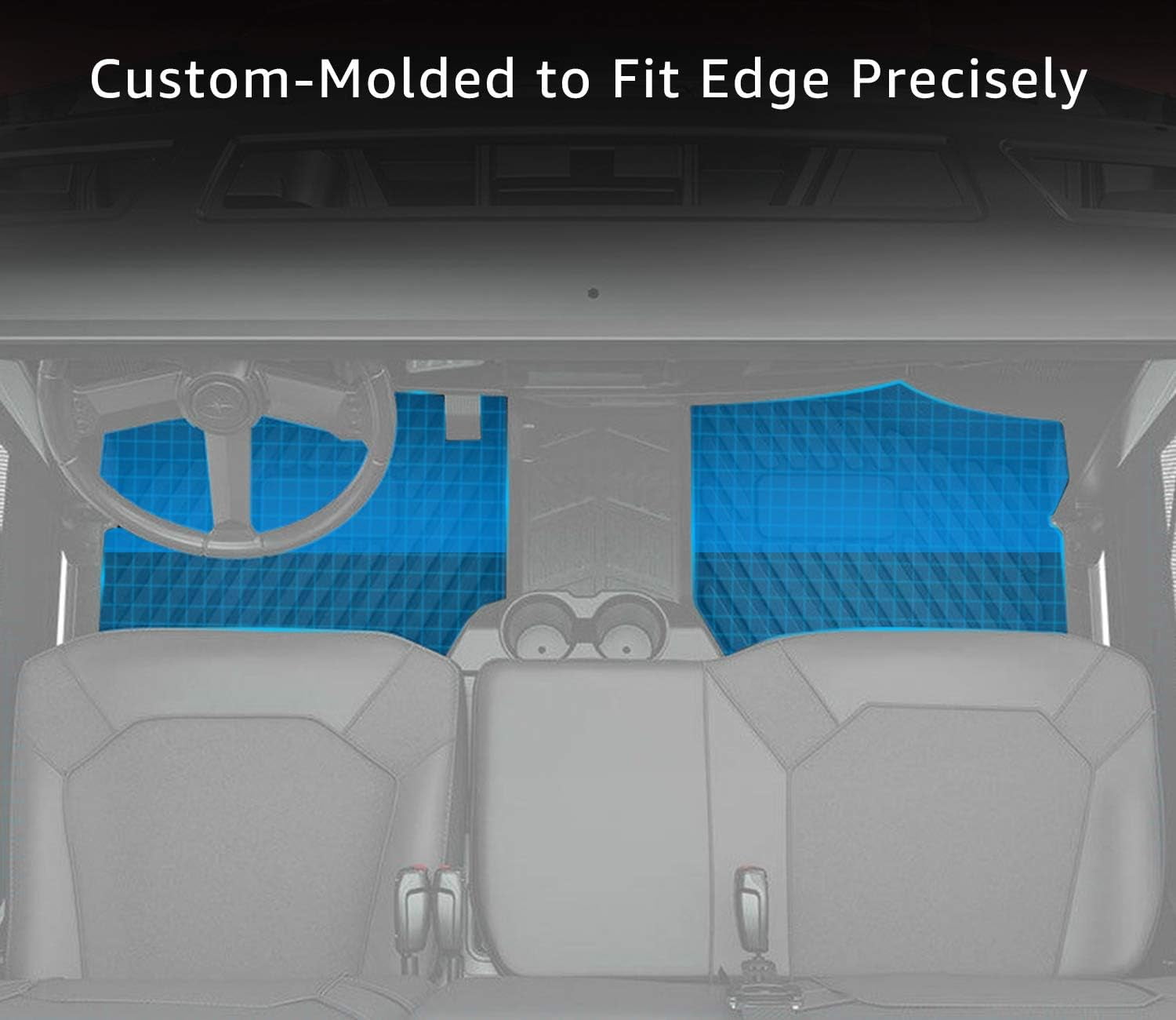 A & UTV PRO Front Floor Mats 2018-2023 Polaris Ranger XP 1000 Crew