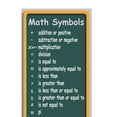 McDonald Publishing Math Symbols Colossal Poster - Walmart.com