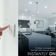 thumbnail image 3 of Luxrite BR30 LED Flood Light Bulb, 8.5W=65W, 6500K Daylight White, 650 Lumens, Dimmable, Damp Rated, UL, E26 12 Pack, 3 of 7