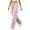 Pink, variant on Smsaxvxz Quick Dry Cargo Pants for Women Casual Drawstring Elastic Waisted Trousers with Multi Pockets Beige S