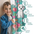 thumbnail image 3 of Blackout Kids Curtains,Schnauzer Dogs Childrens Insulated Curtains Set Of 2,Bedroom Essentials,Toddler Room Decor 52x84in(132x213cm), 3 of 4