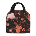 thumbnail image 1 of ZICANCN Insulated Lunch Bag for Women Men, Night Autumn Flowers Reusable Cute Lunch Bags for Picnic School Work Office, 1 of 8