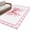 Pink, variant on Round Area Rugs Collection 3 Ft, Pink Bowknot Non-Slip Residential Carpet, Shining Stars Vintage White Plaid Black Indoor Crawling Mats Doormat Runner Rugs Play Mat for Bedroom