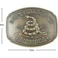 thumbnail image 2 of Vintage Retro Celtic Knot Belt Buckle for Men Simple Cowboy Belt Buckle, 2 of 7