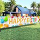 thumbnail image 5 of Banners de Feliz Pascua, Banner de Bienvenida a la Primavera para Fiestas de Pascua, Banner de Fondo para Césped, Suministros para Fiestas de Pascua en Interiores y Exteriores (9.8 x 1.6 pies), 5 of 6