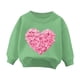 thumbnail image 4 of Odeerbi 1-10 Años Niños Niñas San Valentín Trajes Love Print Cuello Redondo Sudaderas Pantalones Sudadera Heart Print Suave Manga Larga, 4 of 5