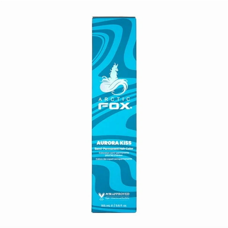 Arctic Fox Aurora Kiss Teal Blue Semi-Permanent Hair Dye Color