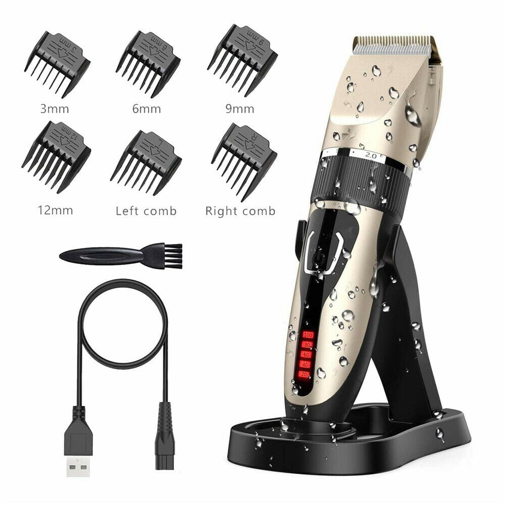 Professional Rechargeable Hair  Clippers Trimmer Men  Hair  