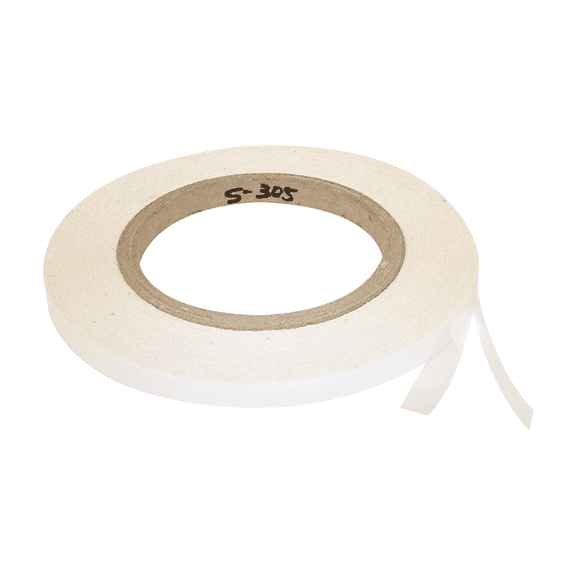 Scapa Double-Sided Removable/Permanent Film Tape (S305): 3/8 in. x 60 yds. (Clear)