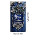 thumbnail image 3 of Christmas Door Cover, 35"x71" Xmas Hanging Banner Holiday Backdrop, Merry Christmas Background for Home Holiday Decor, T, 3 of 6