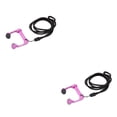 thumbnail image 1 of kurtrusly Clip Nasal Protecteur Équipement de Protection pour Nez Taille Compacte Équipement de Natation Léger Protection Rouge Rose 2Ensemble, 1 of 1