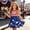 Blue, variant on 2026 New Girls Patriotic Sleeveless Dress For Girls Round Neck Red White Blue Party Outfit Age 3 16 Classic Summer Dress(Blue,7-8 Years)