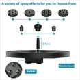 Solar Panel Powered Fountain Submersible Water Pump With Filter Fish
