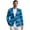 Blue Dinosaur Camo Pattern, variant on HELLHERO Solid Suit Separates Coat, Musical Note Design Polyester One Button Mens Suit for Business Casual