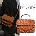 thumbnail image 4 of Bolso Bandolera De Un Hombro Con Cadena De Metal Para Mujer, 4 of 6