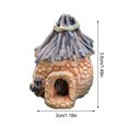 thumbnail image 2 of Fairy Garden Kit Synthetic Resin Durable Beautiful Eye-catching Porable Terrarium Decor Different Display Balcony Decoration Yellow, 2 of 9