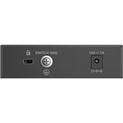 D-Link 5-Port 2.5Gb Unmanaged Gaming Switch with 5 x 2.5G - Multi-Gig, Network, Fanless, Plug & Play (DMS-105),Black